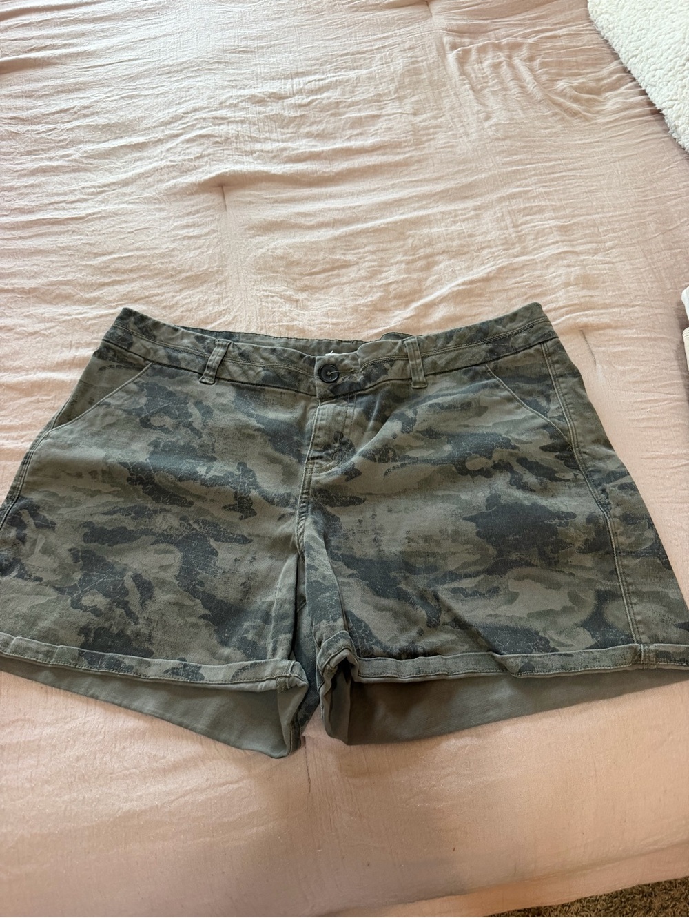 Maurices Camo Utility Shorts in Green